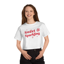 Load image into Gallery viewer, Sweet &amp; Sparkling Cropped T-Shirt