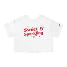 Load image into Gallery viewer, Sweet &amp; Sparkling Cropped T-Shirt