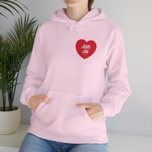 Load image into Gallery viewer, Jam Jar Heart Hooded Sweatshirt
