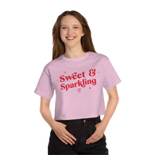 Load image into Gallery viewer, Sweet &amp; Sparkling Cropped T-Shirt