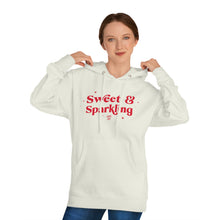 Load image into Gallery viewer, Sweet &amp; Sparkling Hooded Sweatshirt
